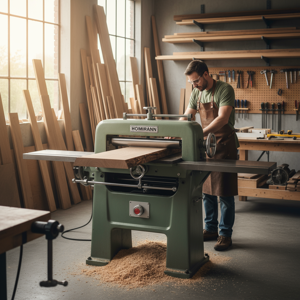Realistische foto passend bij Vlak-vandiktebank Hofmann: Professionele Houtbewerking voor Perfecte R